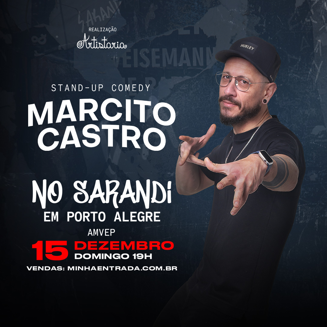 Marcito Castro em Porto Alegre/RS